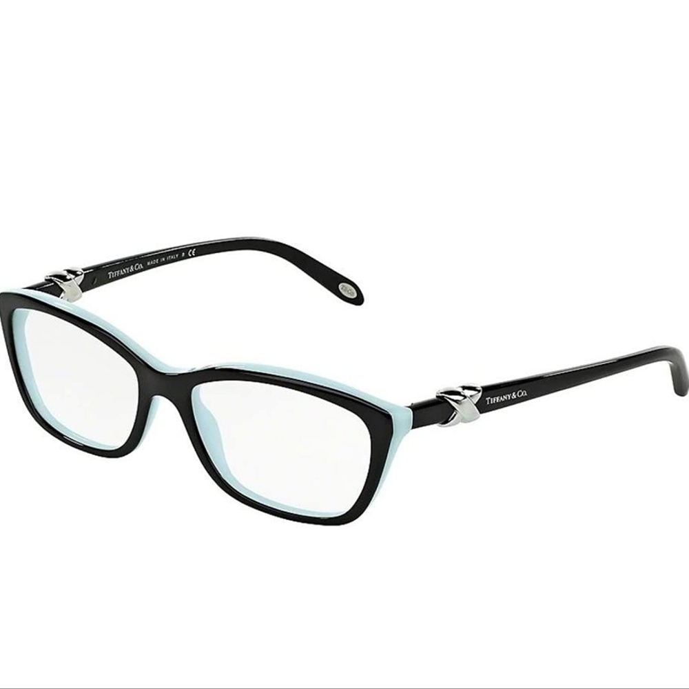 Tiffany Co Prescription Glasses TF 2074 8055 Top Black/Blue